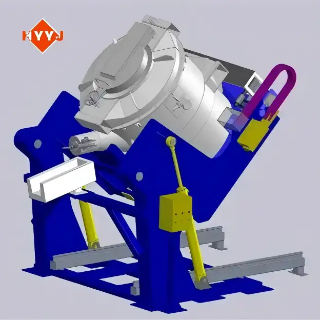 What makes a Tilting-ladle-type automatic pouring machine Highly Efficient?
